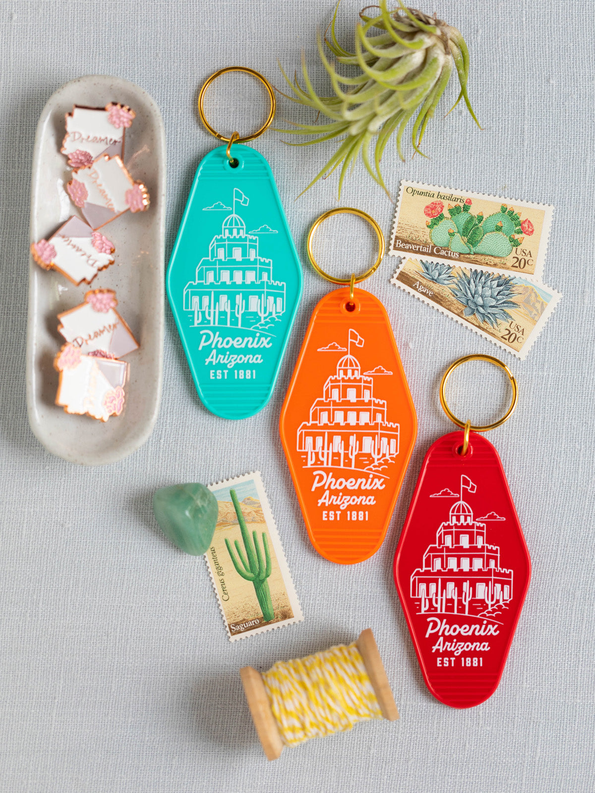 Phoenix Arizona Hotel Keychain