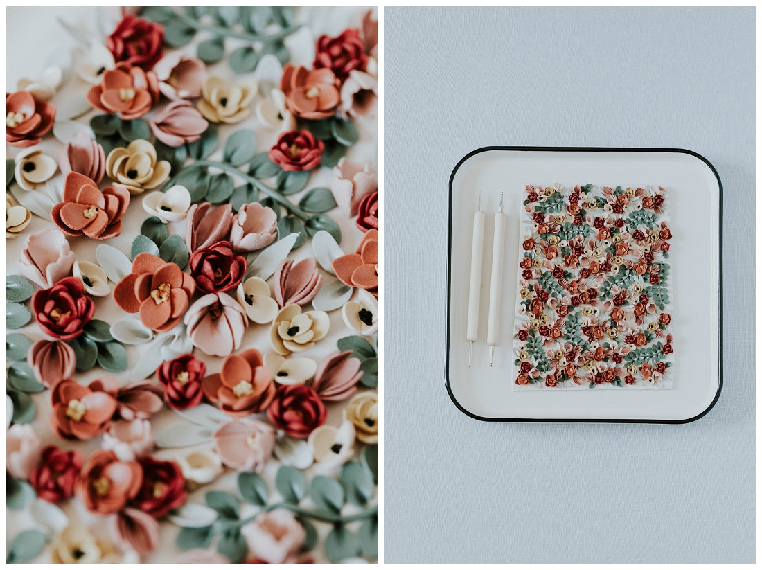 Terracotta Garden Clay Earrings