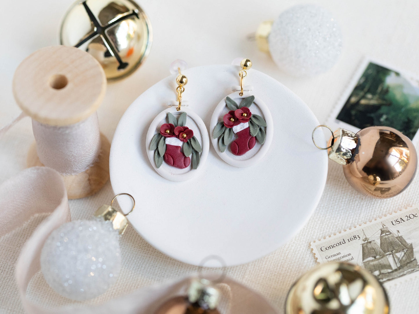 Holiday Stocking Earrings
