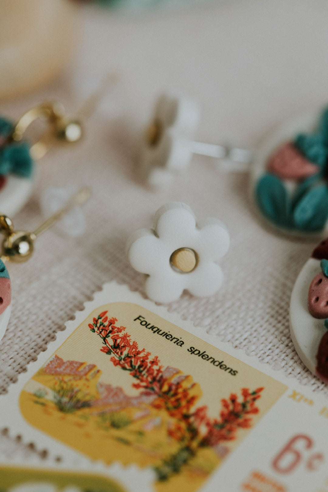 Flower Stud Earrings
