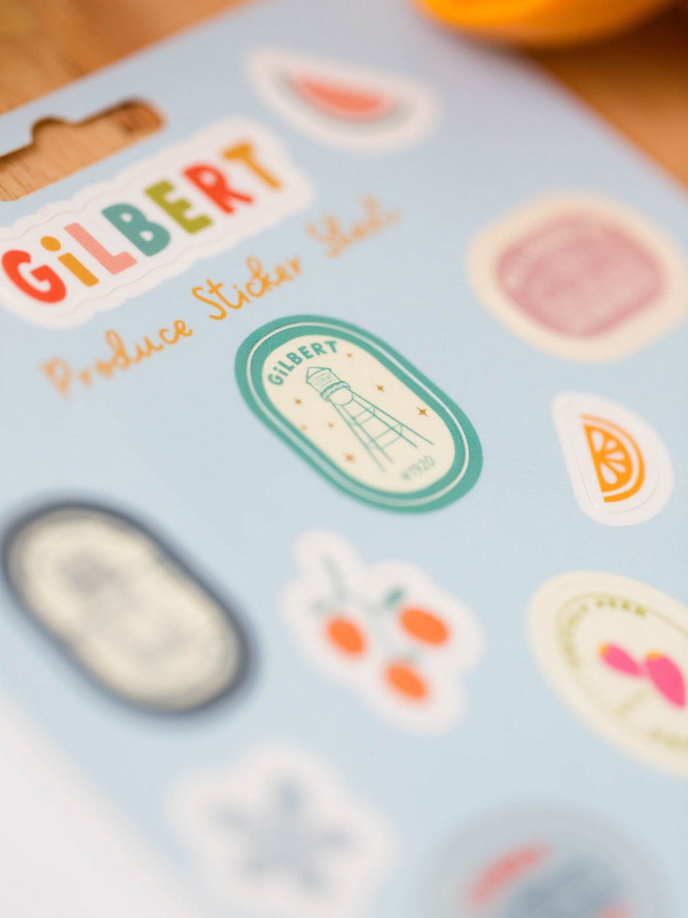 Gilbert Arizona Sticker Sheet