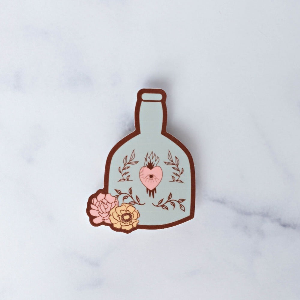 Wild Dream Back Bar Bottle Vinyl Sticker Decal