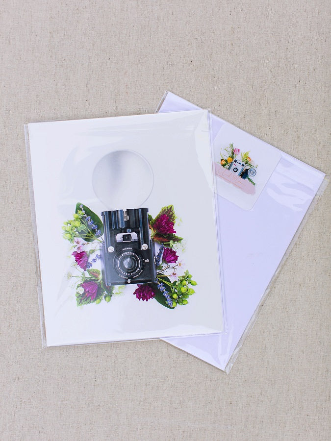 Vintage Camera Brownie Art Print