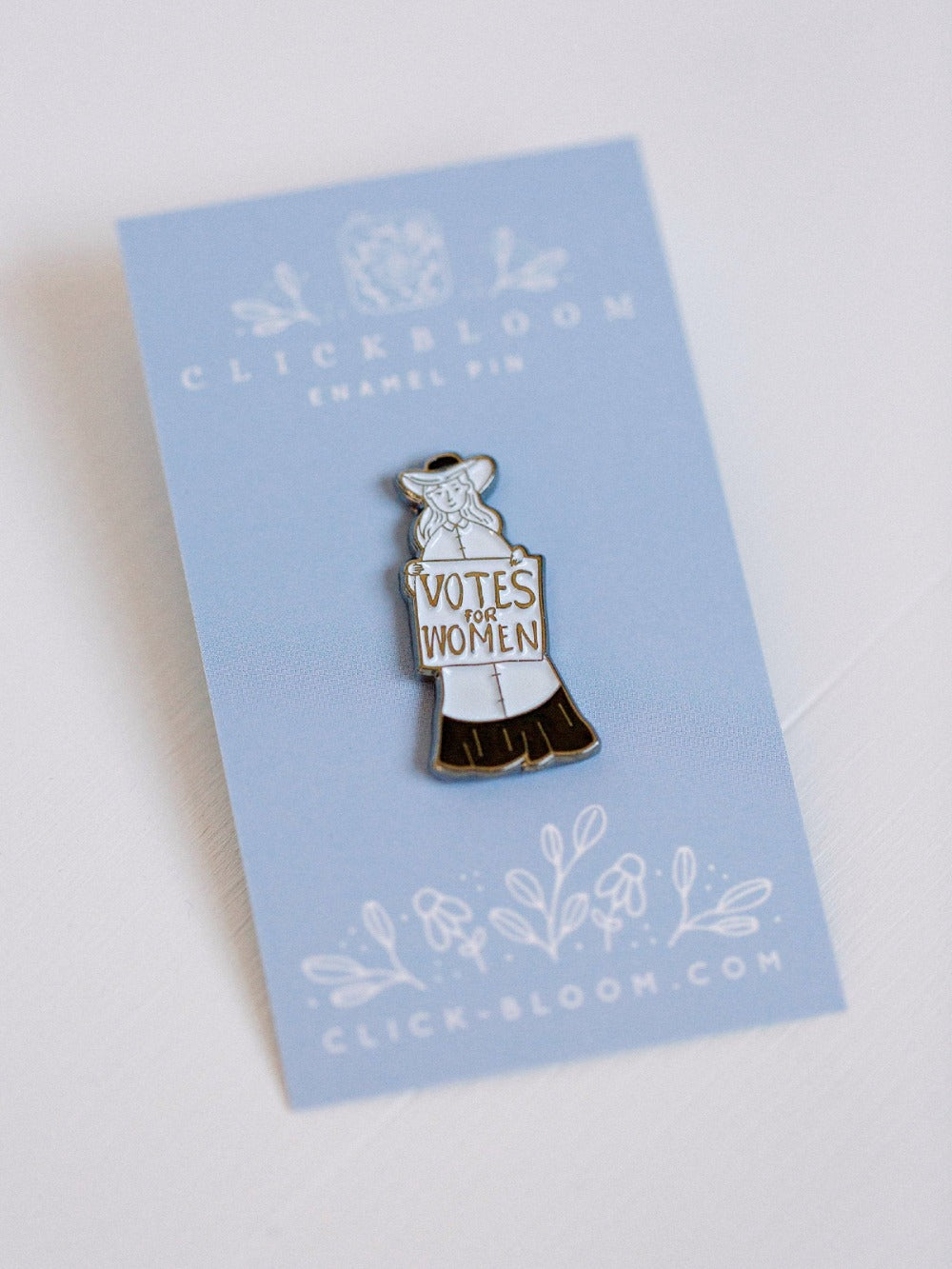 Votes for Women Suffragette Enamel Pin