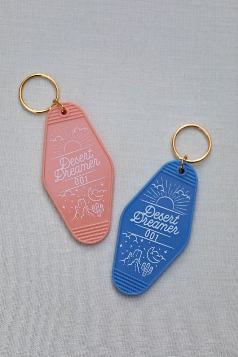 Desert Dreamer Hotel Keychain