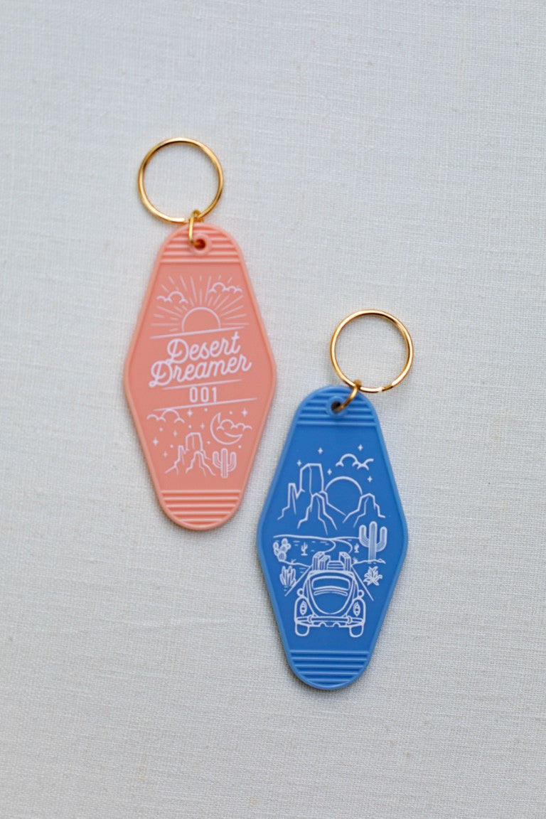 Desert Dreamer Hotel Keychain