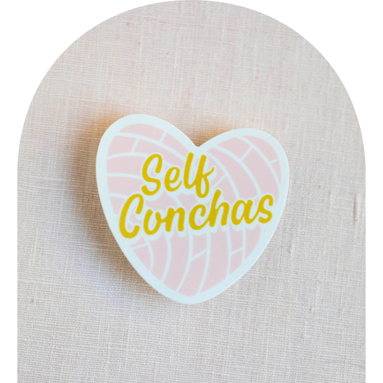 Self Conchas Vinyl Sticker