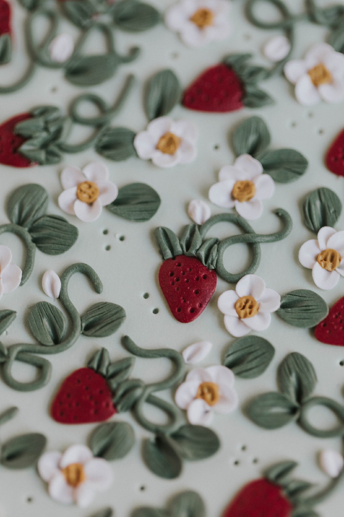 Summer Strawberry Earrings