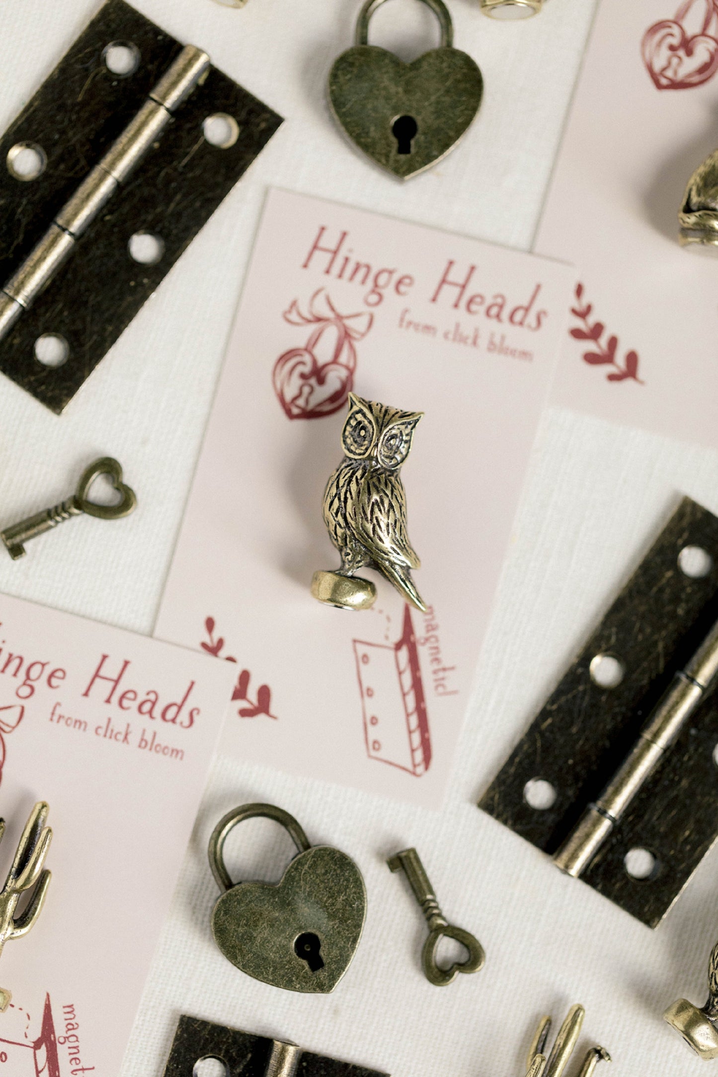 Hinge Heads – Desert Themed Door Hinge Figures