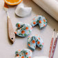 Orange Blossom Hand Painted Fortune Cookie