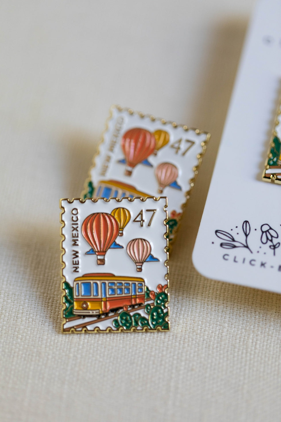 New Mexico Enamel Pin