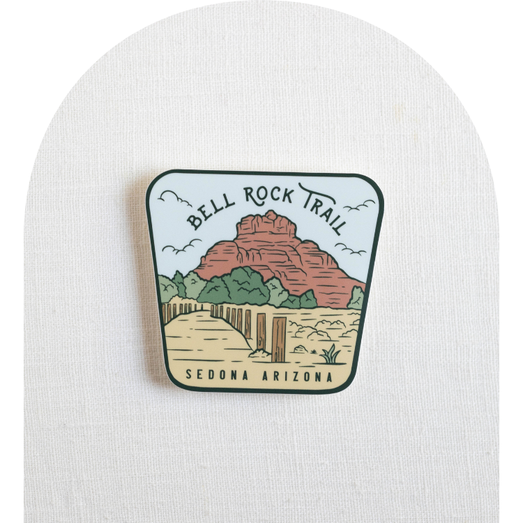 Bell Rock Trail Sedona Vinyl Sticker