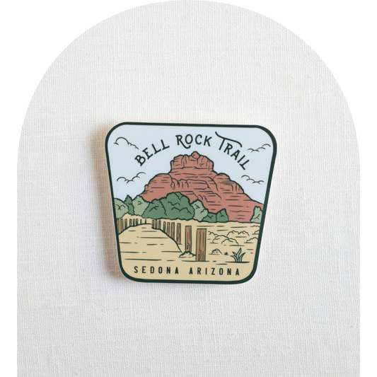 Bell Rock Trail Sedona Vinyl Sticker