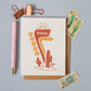 Letterpress Cards - Mix and Match 4