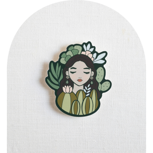 Cactus Queen Sticker