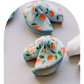 Orange Blossom Hand Painted Fortune Cookie