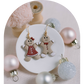 Gingerbread Couple Clay Earrings