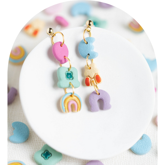 Lucky Clay Earrings