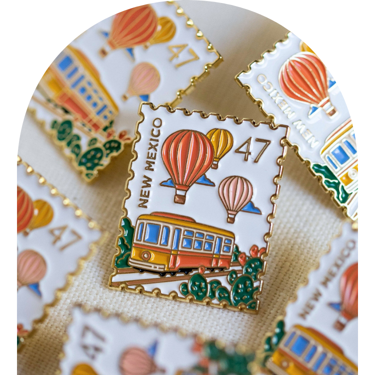 New Mexico Enamel Pin