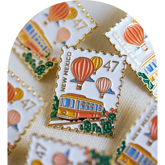 New Mexico Enamel Pin