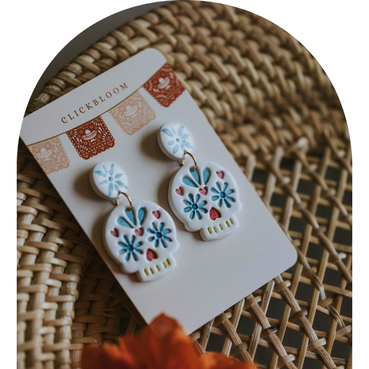 Sugar Skull Earrings