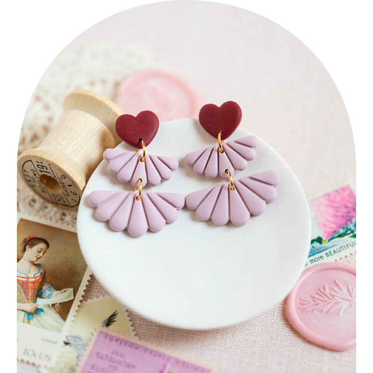 Sweetheart Statement Earrings