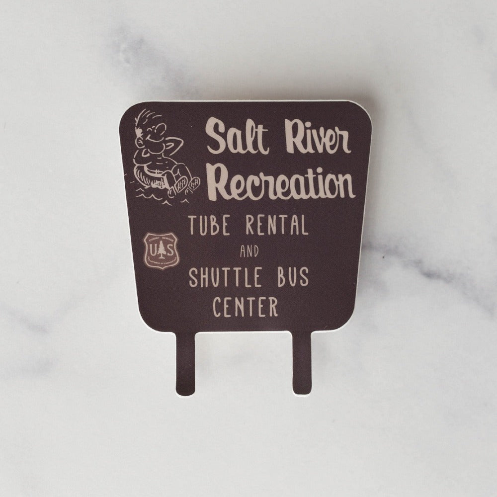 Salt River Tubing Tonto National Park Vinyl Sticker Decal