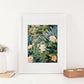 Winter Sun Double Exposure Cactus Flowers 8x10 Art Print
