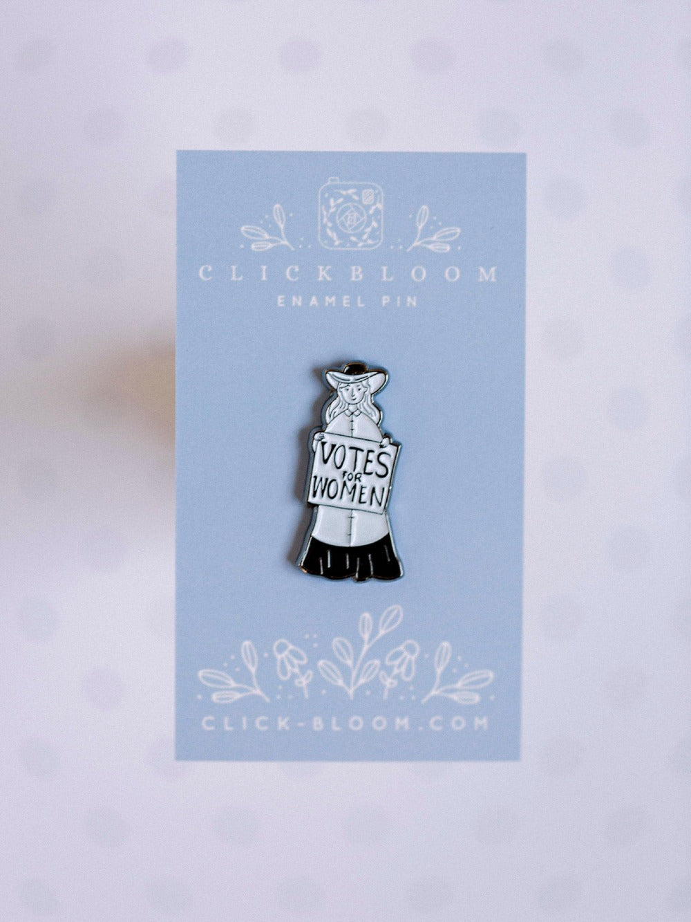 Votes for Women Suffragette Enamel Pin
